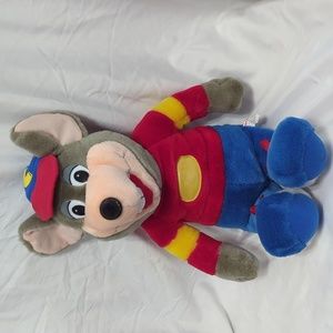 Chuck e Cheese stuffed mouse by Showbiz Pizza